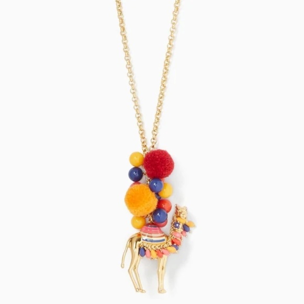 Kate Spade Camel Necklace LIKE NEW - Worn Once
